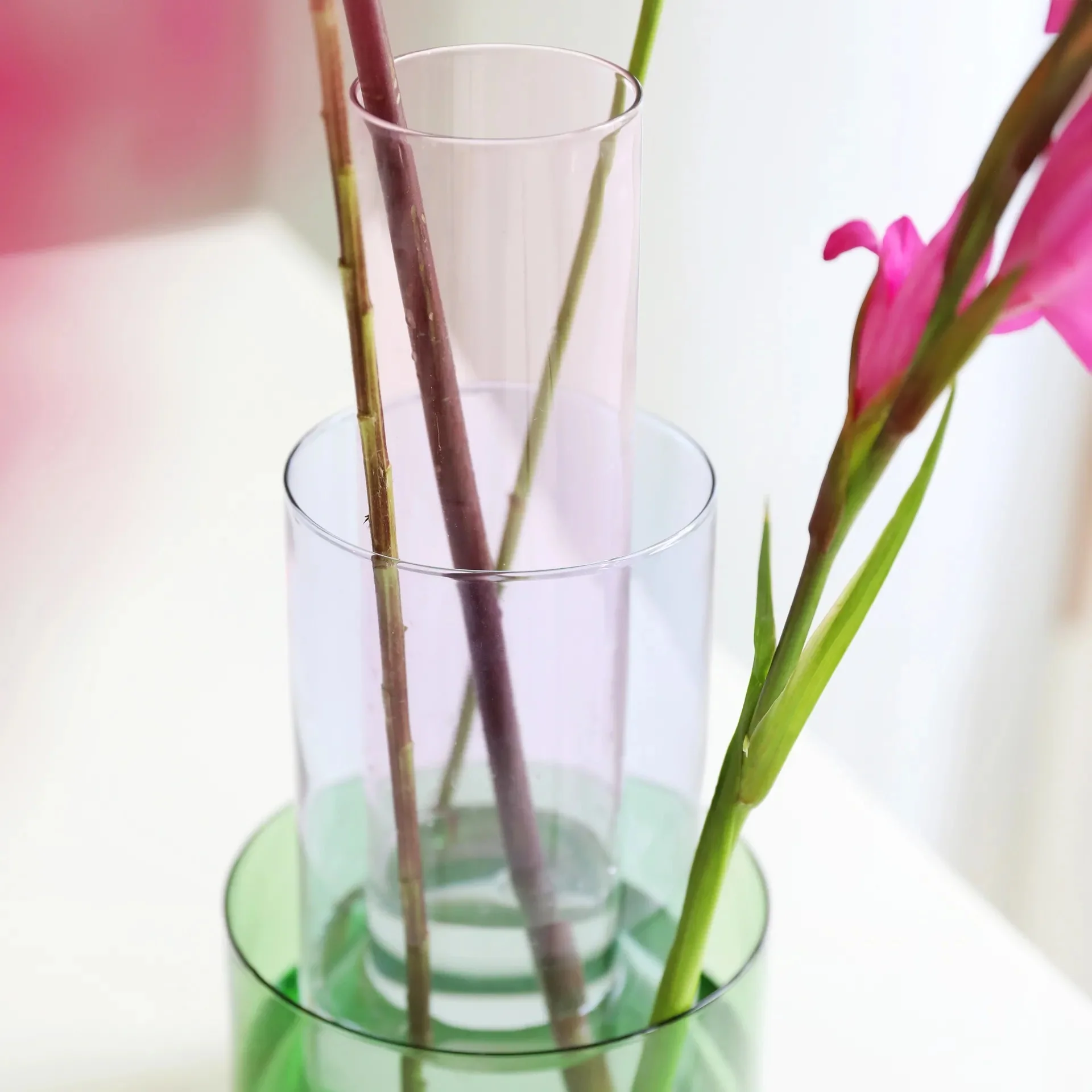 AMPHI VASE - GREEN/LILAC - Image 4
