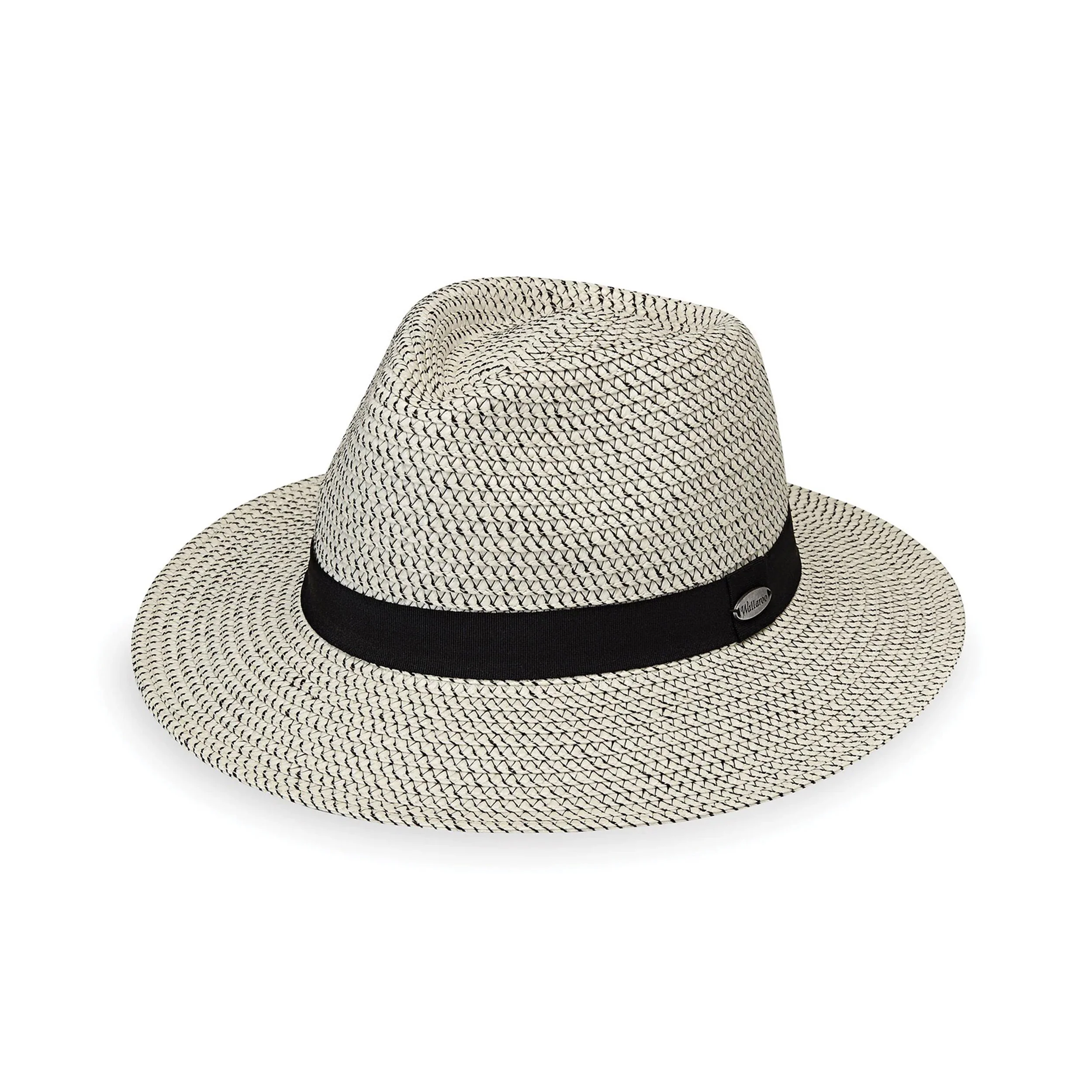 CHARLIE FEDORA - IVORY / BLACK