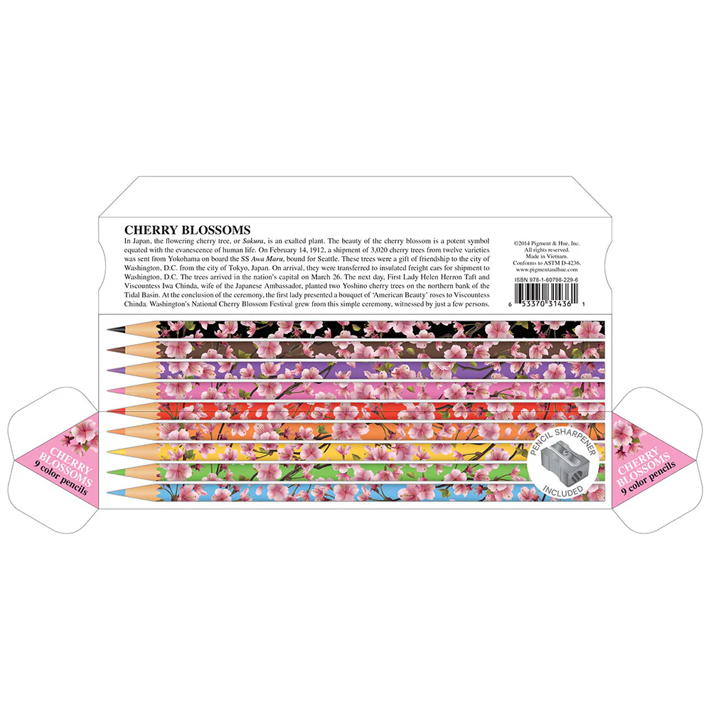 CHERRY BLOSSOM PENCIL SET - Image 2