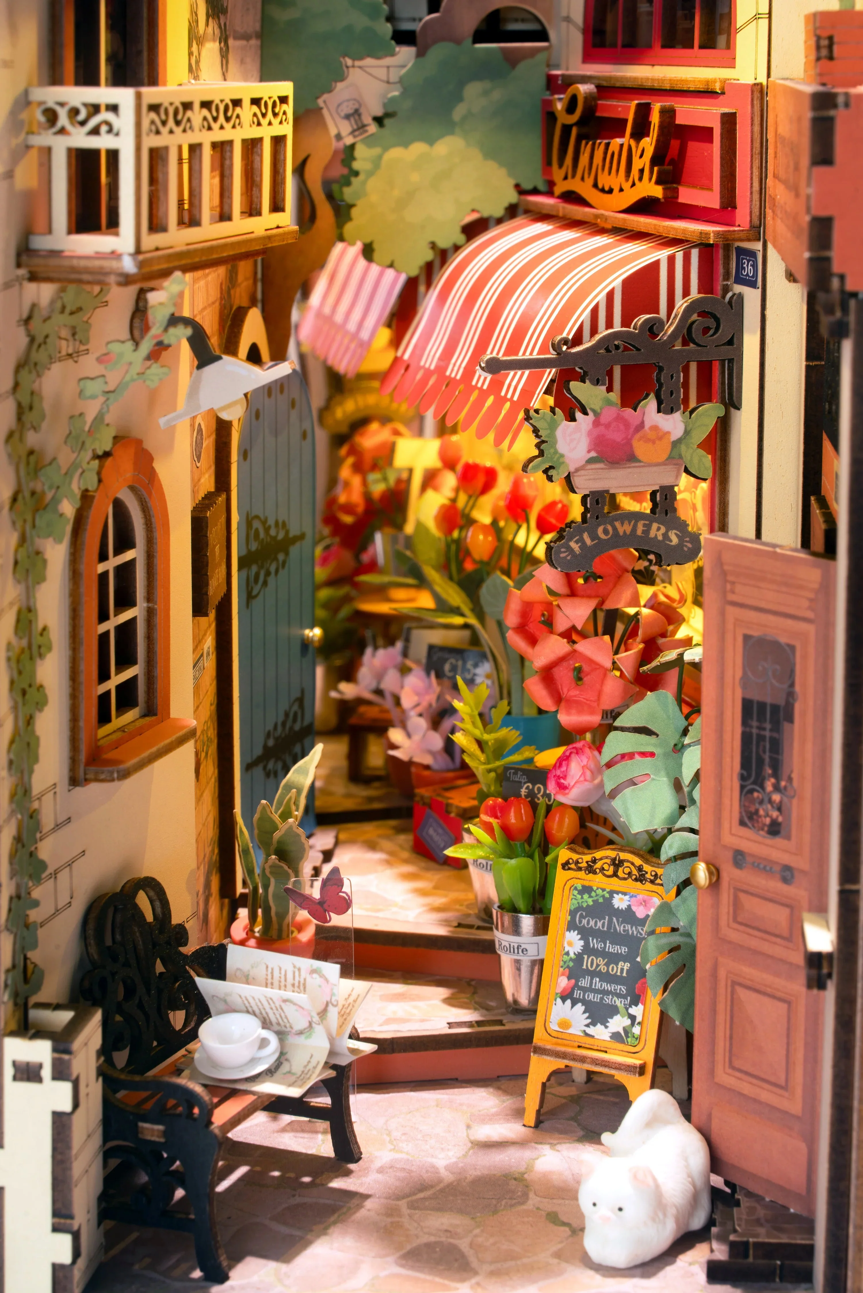 FLORAL CORNER DIY BOOKNOOK KIT - Image 6