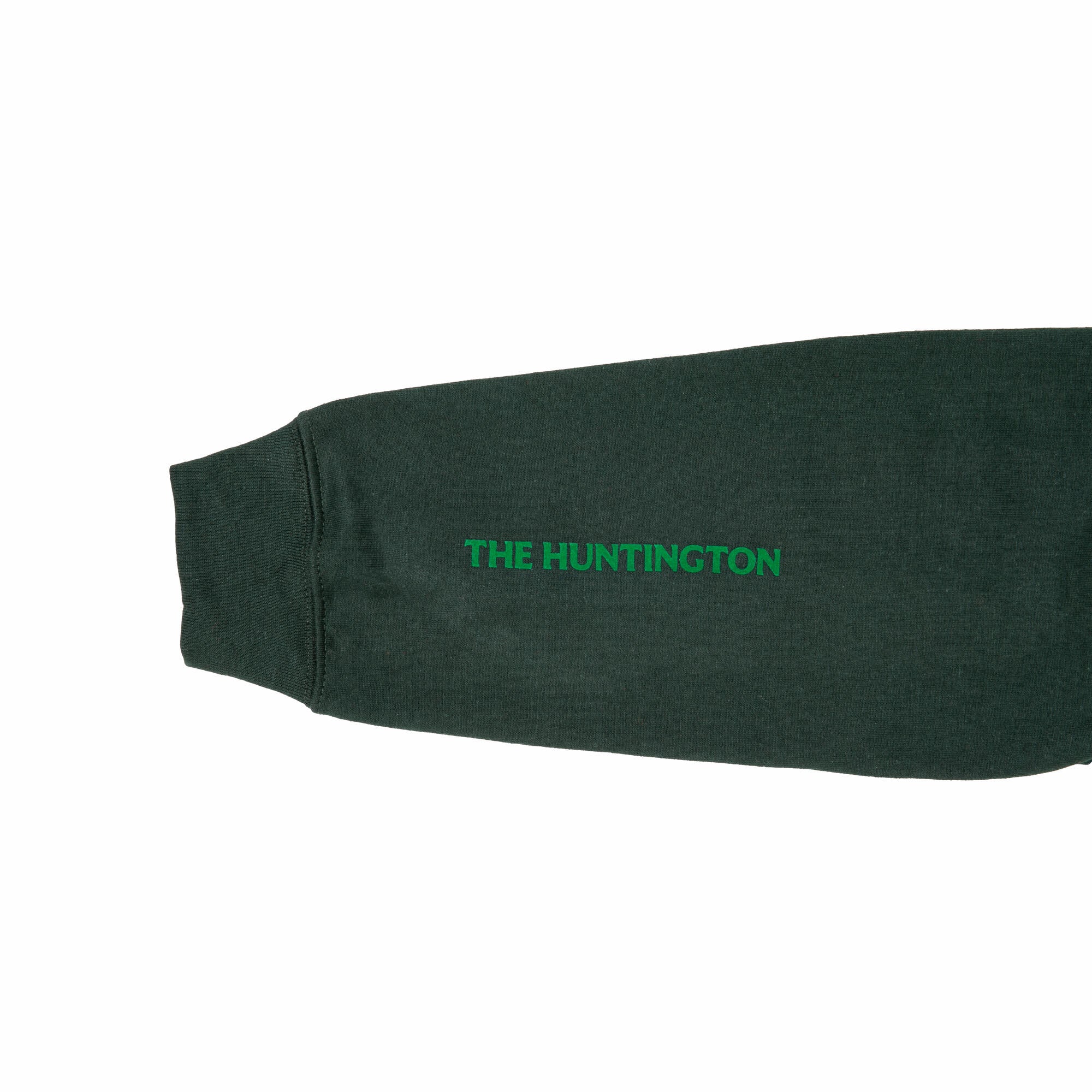 HUNTINGTON “H” SWEATSHIRT – FOREST GREEN - Image 3