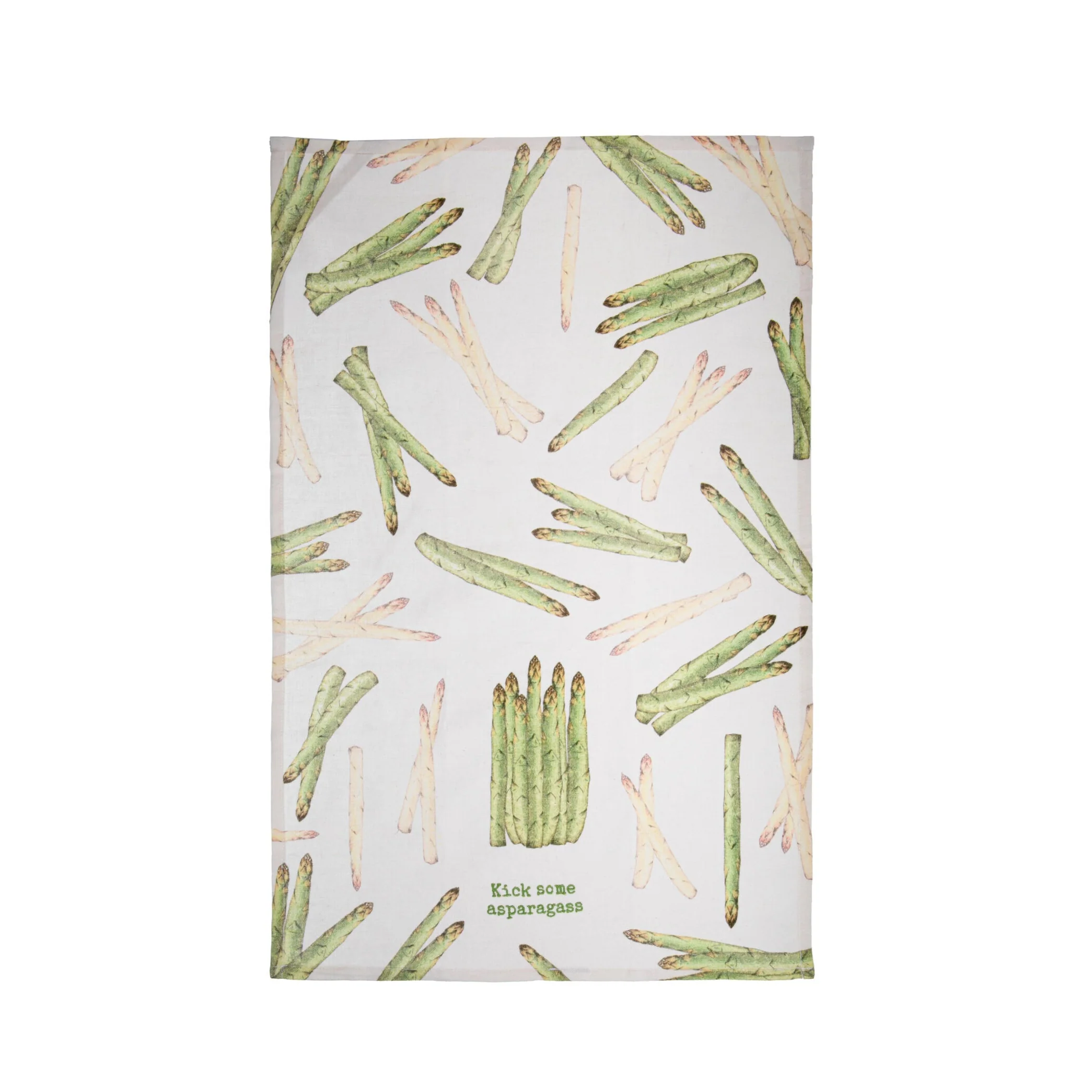 KICK SOME ASPARAGASS TEA TOWEL