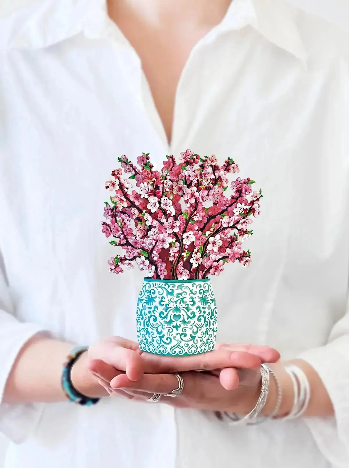 MINI POP-UP BOUQUET - CHERRY BLOSSOMS - Image 3