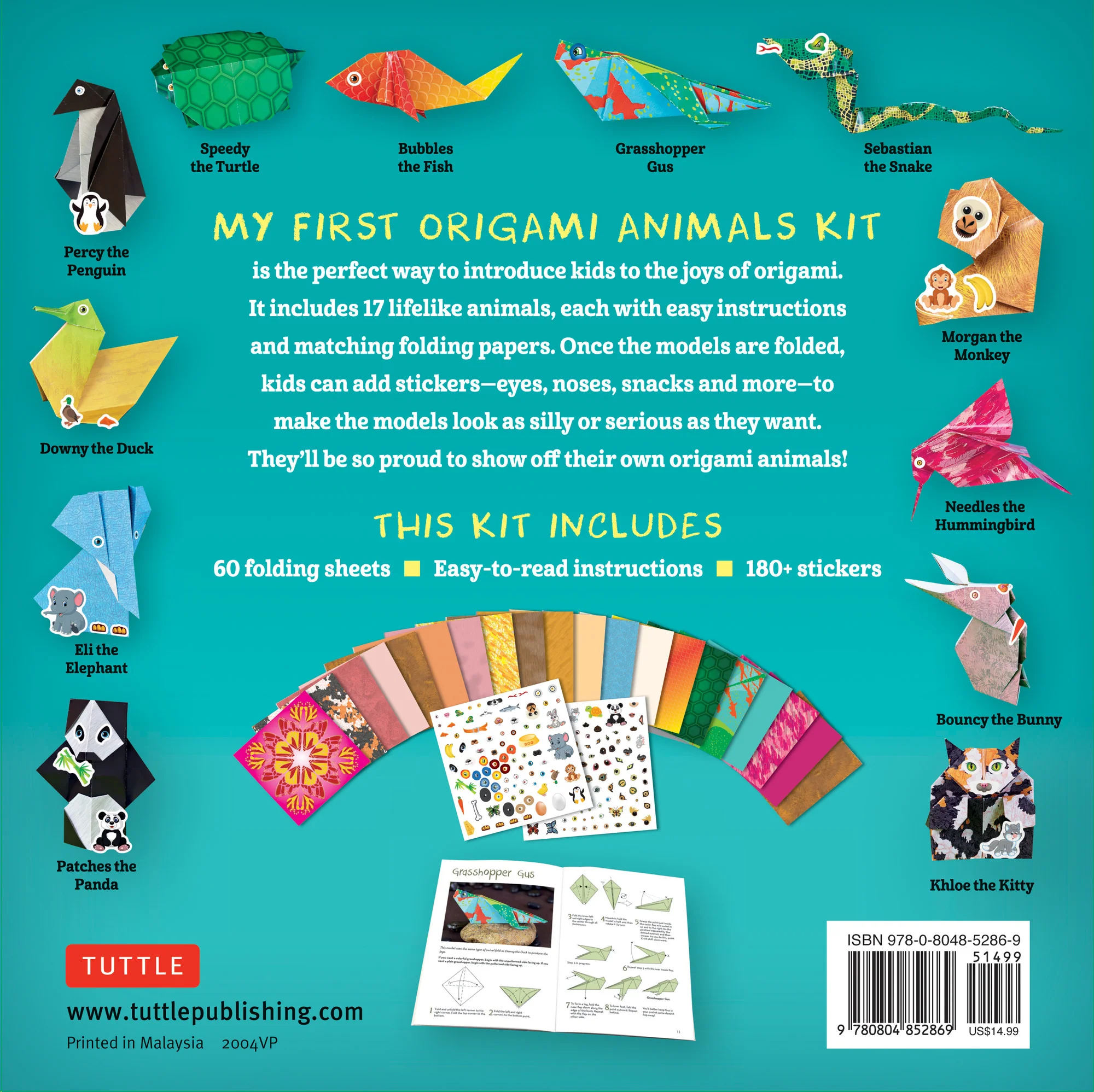 MY FIRST ORIGAMI ANIMALS - KIT - Image 4