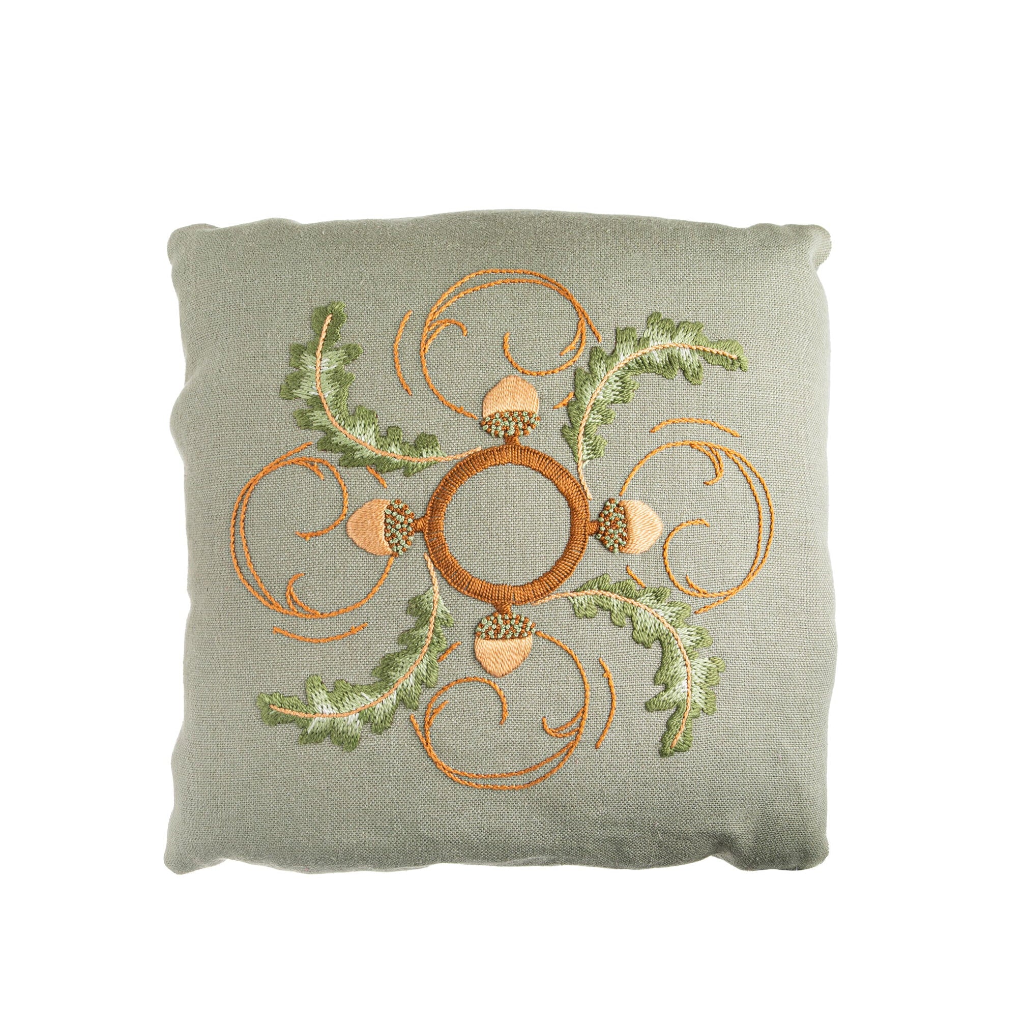 OAK & ACORN PILLOW EMBROIDERY KIT - Image 2