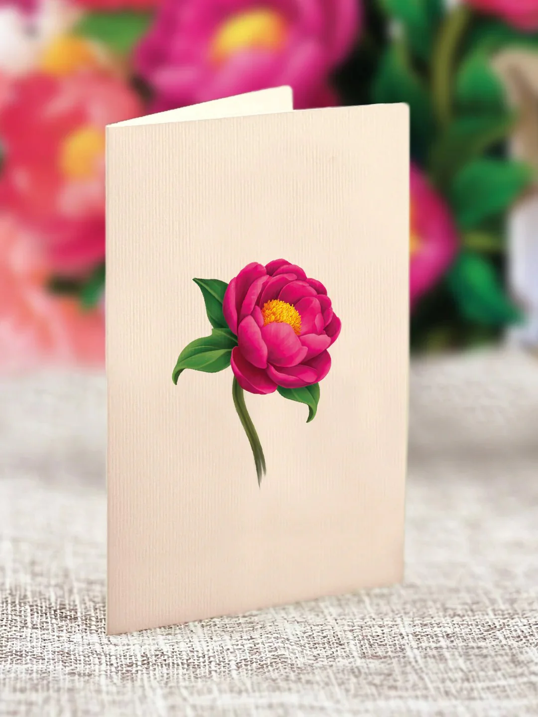 PEONY PARADISE MINI POP-UP BOUQUET - Image 4