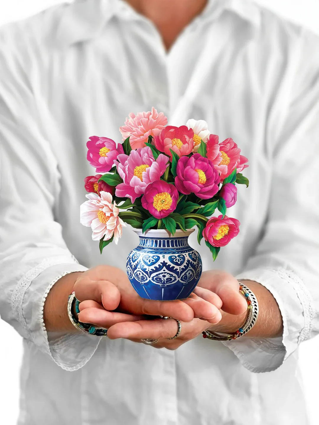 PEONY PARADISE MINI POP-UP BOUQUET - Image 6