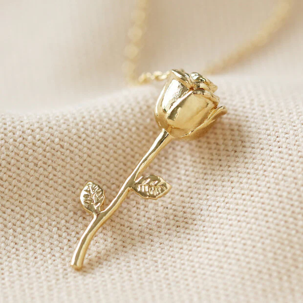 ROSE PENDANT NECKLACE - Image 3