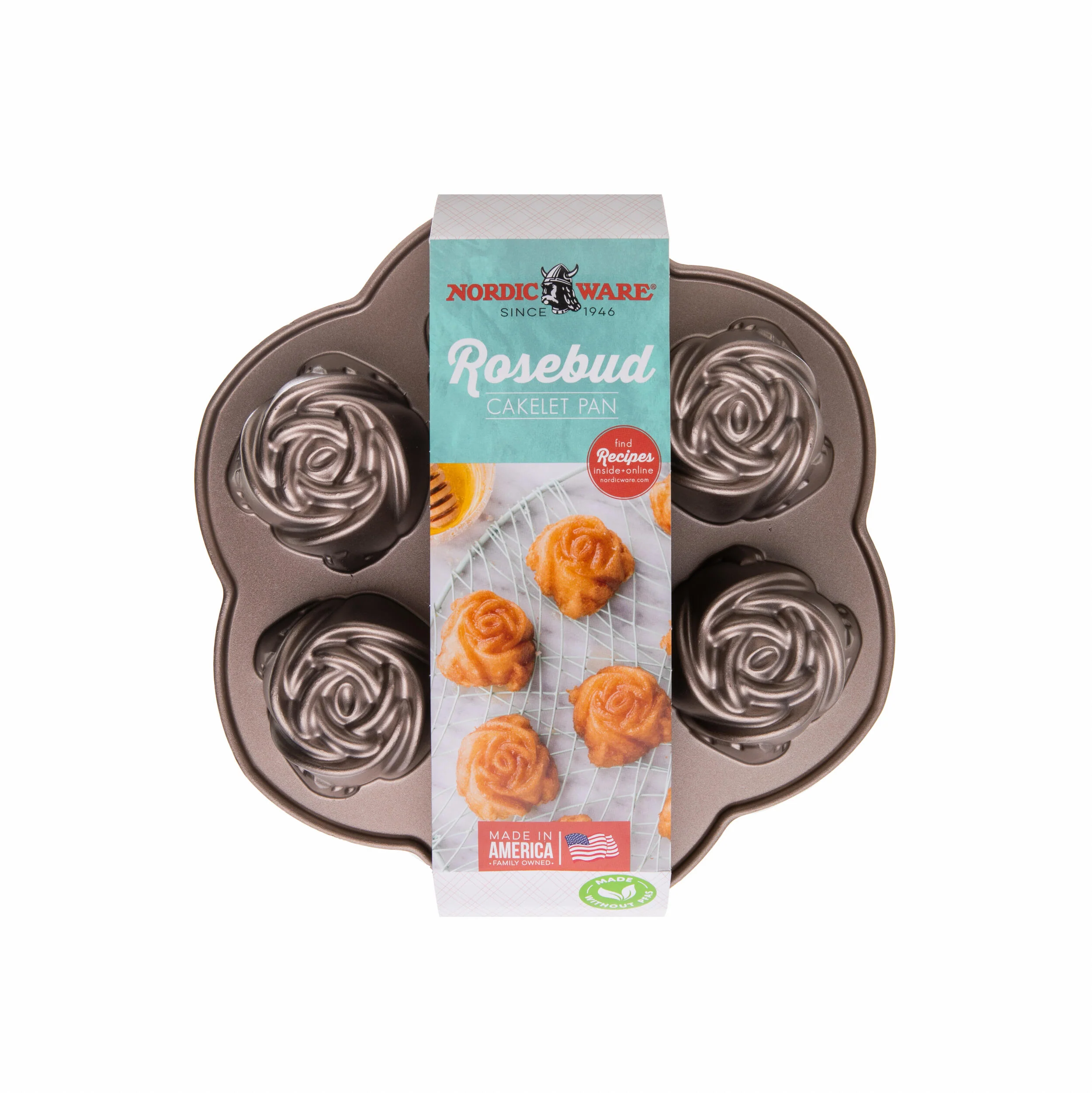 ROSEBUD BAKING PAN