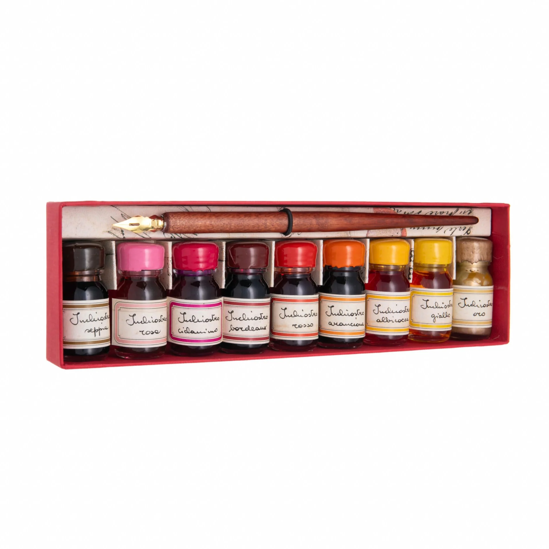 VINTAGE STYLE DIP PEN AND INK SET - Image 2